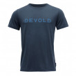 Muška majica Devold Logo Man Tee plava