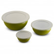 Set zdjela Omada Sanaliving Bowls Set 3,5L + 1,7L + 0,5L zelena