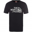 Muška majica The North Face Woodcut Dome Tee-Eu crna TnfBlack
