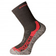 Čarape Progress XTR 8MR X-Treme Merino crna/crvena