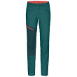Ženske hlače Ortovox Brenta Pants W zelena/plava