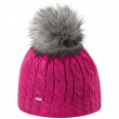 Pletena kapa od merino vune Kama A121 ružičasta Pink