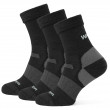 Muške čarape Warg Merino Hike M 3-pack crna