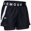 Ženske kratke hlače Under Armour Play Up 2-in-1 Shorts crna Black/Black/White