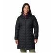 Ženska duga jakna Columbia Delta Ridge™ II Long Down Jacket crna Black