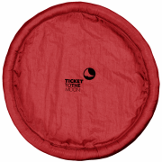 Džepni frizbi Ticket to the moon Ultimate Moon Disc - Foldable frisbee crvena Burgundy