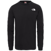 Muška majica The North Face Simple Dome Tee Long Sleeve crna TnfBlack