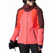 Ženska jakna Columbia Glacier View™ Insulated Jkt ružičasta BrightGeraniumBoldOrangeMalbec