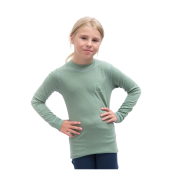 Dječja funkcionalna majica Sensor Merino DF Logo Up Basil Green