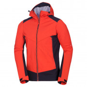 Muška softshell jakna Northfinder Morris crvena/crna