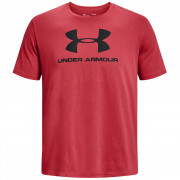 Majica Under Armour Sportstyle Logo SS crvena/crna