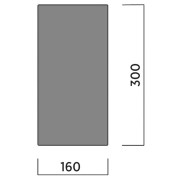 Podne podlage za šator Easy Camp Rosebay Universal Carpet 1.6 x 3.0 m