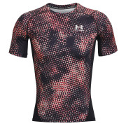 Muška majica Under Armour HG Armour Prtd Comp Tamno crvena