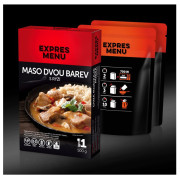 Gotova jela Expres menu KM Meso u dvije boje s rižom
