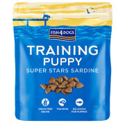 Poslastice za pse Fish4Dogs Training Puppy Superstars Sardine 150g