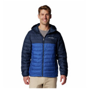 Muška jakna Columbia Powder Lite™ II Hooded Jacket plava Mountain Blue, Collegiate Navy