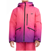 Dječja zimska jakna 4F Technical Jacket F1199 Multicolour ružičasta Multicolour 3 Allover
