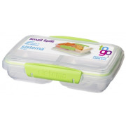 Kutija za užinu Sistema Small Split To Go 350ml svijetlo zelena