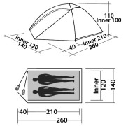 Šator Easy Camp Meteor 200