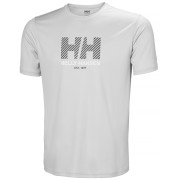Muška majica Helly Hansen Hh Tech Graphic T-Shirt 2.0 siva 853 GREY FOG