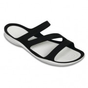 Ženske papuče Crocs Swiftwater Sandal W crna/bijela