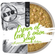 Dehidrirana hrana Lyo food Cream of Leek & Onion Soup with Pecorino Romano and Chickpeas