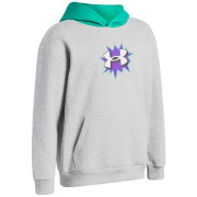 Dječja funkcionalna majica Under Armour UA B Rival FLC Graphics Hd Mod Gray Light Heather