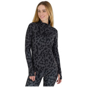 Ženska funkcionalna majica Fundango Yade II Baselayer Top crna/siva scratch