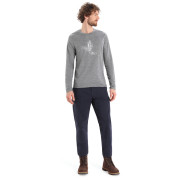 Muška majica Icebreaker Tech Lite II LS Tee Skiing Yeti