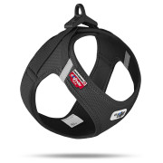 Ogrlica za psa Curli Vest Clasp Air-Mesh crna Black