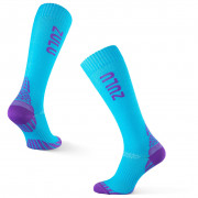 Kompresijske čarape Zulu Run Compression W plava / ljubičasta