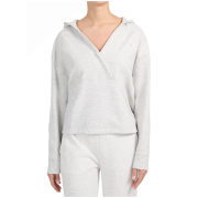 Ženska dukserica 4F Sweatshirt F2661 svijetlo siva Cold Light Grey Melange