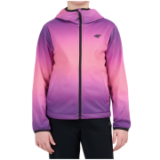 Dječja softshell jakna 4F Softshell Jacket F603 Multicolour 3 Allover ružičasta Multicolour 3 Allover
