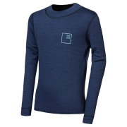 Dječja funkcionalna majica Sensor Merino DF Logo Up Deep Blue tamno plava Deep Blue