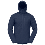 Muška jakna Norrona lyngen Alpha100 Zip Hood tamno plava Indigo Night
