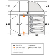Šator Vango Beta 450XL