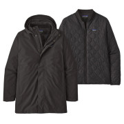 Muška jakna Patagonia M's Heyes Peak 3-in-1 Parka crna Black
