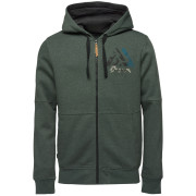 Muška dukserica Loap Edcar zelena Green