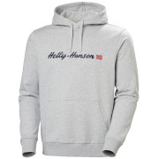 Muška dukserica Helly Hansen Core Graphic Hoodie svijetlo siva 947 GREY MELANG