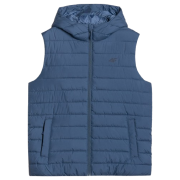 Muški prsluk 4F Vest Jacket M225 plava DENIM