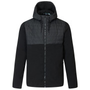 Muška hibridna jakna Regatta Frankie Borg Hybrid crna Black/Black