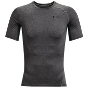 Muške funkcionalne majice Under Armour HG Armour Comp SS tamno siva CarbonHeather/Black