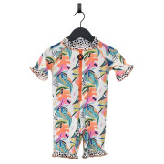 Dječji kupaći DucKsday Moana Baby Swimsuit Girl mješavina boja Multicolor
