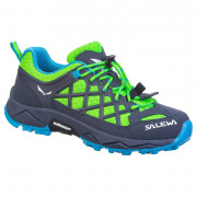 Dječje cipele Salewa Jr Wildfire plava/zelena