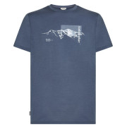 Muške funkcionalne majice Icebreaker Men M 150 Tech Lite SS Tee Pure Altitude siva/plava Dawn