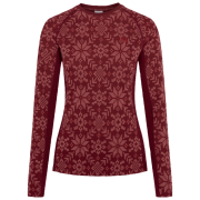 Ženska funkcionalna majica Kari Traa Edith Long Sleeve crvena ROUGE