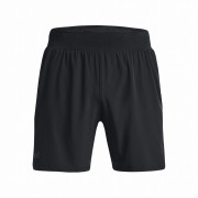 Muške kratke hlače Under Armour Launch Pro 7'' Shorts crna Black / Black / Reflective