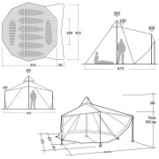 Šator Robens Chinook Ursa