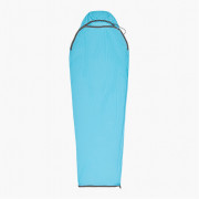 Umetak za vreću za spavanje Sea to Summit Breeze Liner Mummy Compact plava Blue Atoll