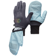 Planinarske rukavice Black Diamond Gridtech Storm Hood Gloves plava/siva Carbon-Glacier (9642)